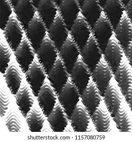 Grunge halftone black and white line texture background. Abstract spotted vector illustration Texture
