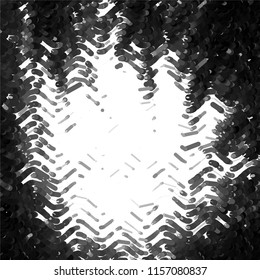 Grunge halftone black and white line texture background. Abstract spotted vector illustration Texture

