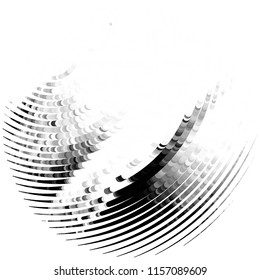 Grunge halftone black and white line texture background. Abstract spotted vector illustration Texture

