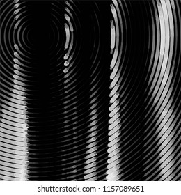 Grunge halftone black and white line texture background. Abstract spotted vector illustration Texture
