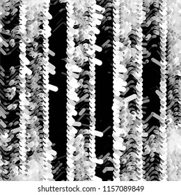 Grunge halftone black and white line texture background. Abstract spotted vector illustration Texture

