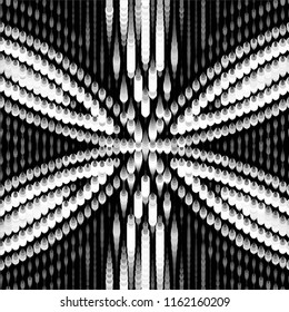 Grunge halftone black and white line texture background. Abstract spotted vector illustration Texture
