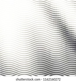 Grunge halftone black and white line texture background. Abstract spotted vector illustration Texture
