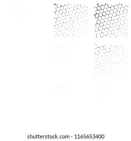 Grunge halftone black and white line texture background. Abstract spotted vector illustration Texture
