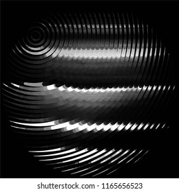 Grunge halftone black and white line texture background. Abstract spotted vector illustration Texture
