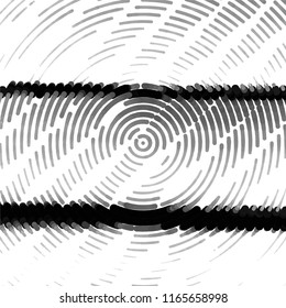 Grunge halftone black and white line texture background. Abstract spotted vector illustration Texture
