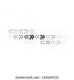 Grunge halftone black and white line texture background. Abstract spotted vector illustration Texture

