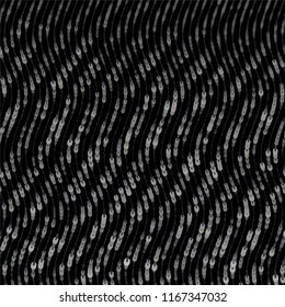 Grunge halftone black and white line texture background. Abstract spotted vector illustration Texture

