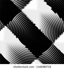 Grunge halftone black and white line texture background. Abstract spotted vector illustration Texture
