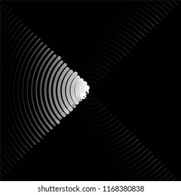 Grunge halftone black and white line texture background. Abstract spotted vector illustration Texture
