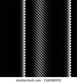 Grunge halftone black and white line texture background. Abstract spotted vector illustration Texture
