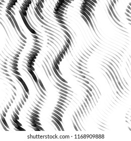 Grunge halftone black and white line texture background. Abstract spotted vector illustration Texture
