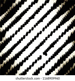 Grunge halftone black and white line texture background. Abstract spotted vector illustration Texture
