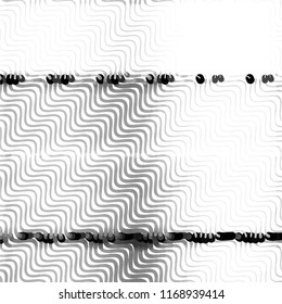 Grunge halftone black and white line texture background. Abstract spotted vector illustration Texture

