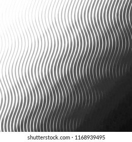 Grunge halftone black and white line texture background. Abstract spotted vector illustration Texture
