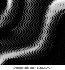 Grunge halftone black and white line texture background. Abstract spotted vector illustration Texture

