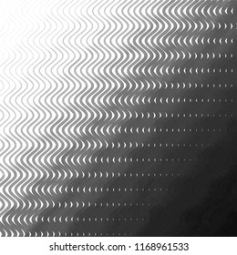 Grunge halftone black and white line texture background. Abstract spotted vector illustration Texture
