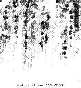 Grunge halftone black and white line texture background. Abstract spotted vector illustration Texture
