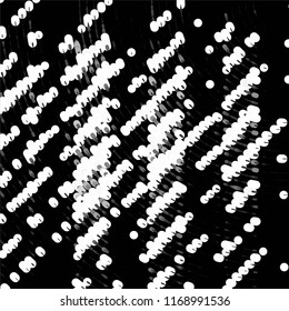 Grunge halftone black and white line texture background. Abstract spotted vector illustration Texture
