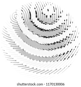 Grunge halftone black and white line texture background. Abstract spotted vector illustration Texture

