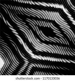 Grunge halftone black and white line texture background. Abstract spotted vector illustration Texture
