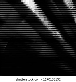 Grunge halftone black and white line texture background. Abstract spotted vector illustration Texture
