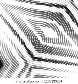 Grunge halftone black and white line texture background. Abstract spotted vector illustration Texture
