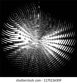 Grunge halftone black and white line texture background. Abstract spotted vector illustration Texture
