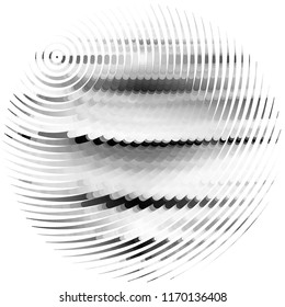 Grunge halftone black and white line texture background. Abstract spotted vector illustration Texture
