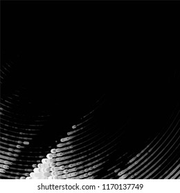 Grunge halftone black and white line texture background. Abstract spotted vector illustration Texture
