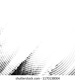 Grunge halftone black and white line texture background. Abstract spotted vector illustration Texture
