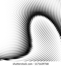 Grunge halftone black and white line texture background. Abstract spotted vector illustration Texture
