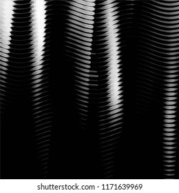 Grunge halftone black and white line texture background. Abstract spotted vector illustration Texture

