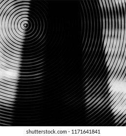 Grunge halftone black and white line texture background. Abstract spotted vector illustration Texture
