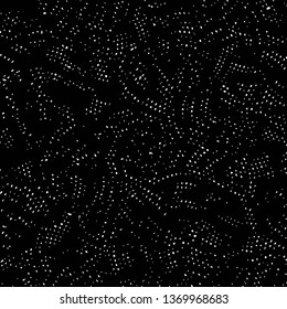 Grunge halftone black and white line texture background. Abstract stripe vector illustration Texture