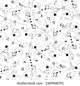 Grunge halftone black and white line texture background. Abstract stripe vector illustration Texture