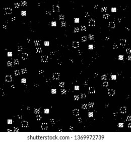 Grunge halftone black and white line texture background. Abstract stripe vector illustration Texture