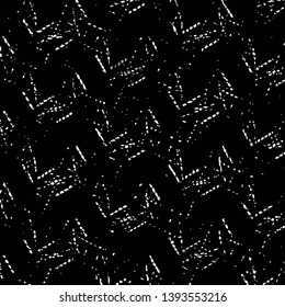 Grunge halftone black and white line texture background. Abstract stripe vector illustration Texture