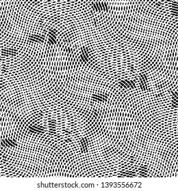Grunge halftone black and white line texture background. Abstract stripe vector illustration Texture