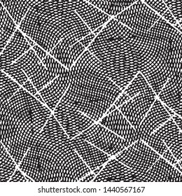 Grunge halftone black and white line texture background. Abstract stripe vector illustration Texture