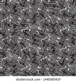 Grunge halftone black and white line texture background. Abstract stripe vector illustration Texture