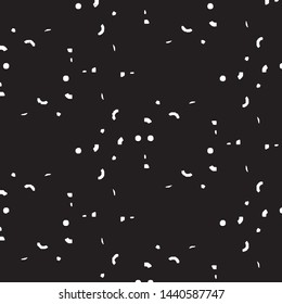 Grunge halftone black and white line texture background. Abstract stripe vector illustration Texture