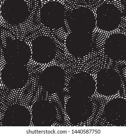 Grunge halftone black and white line texture background. Abstract stripe vector illustration Texture