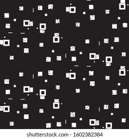Grunge halftone black and white line texture background. Abstract stripe vector illustration Texture
