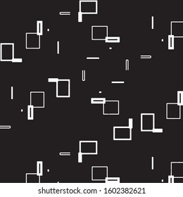 Grunge halftone black and white line texture background. Abstract stripe vector illustration Texture