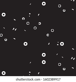 Grunge halftone black and white line texture background. Abstract stripe vector illustration Texture