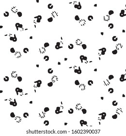 Grunge halftone black and white line texture background. Abstract stripe vector illustration Texture