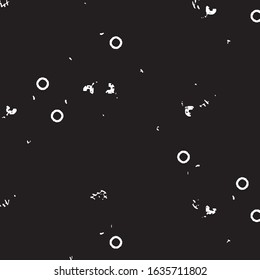 Grunge halftone black and white line texture background. Abstract stripe vector illustration Texture