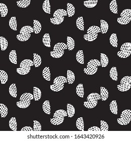Grunge halftone black and white line texture background. Abstract stripe vector illustration Texture