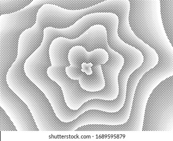 Grunge halftone black and white line texture background. Abstract stripe illustration Texture 